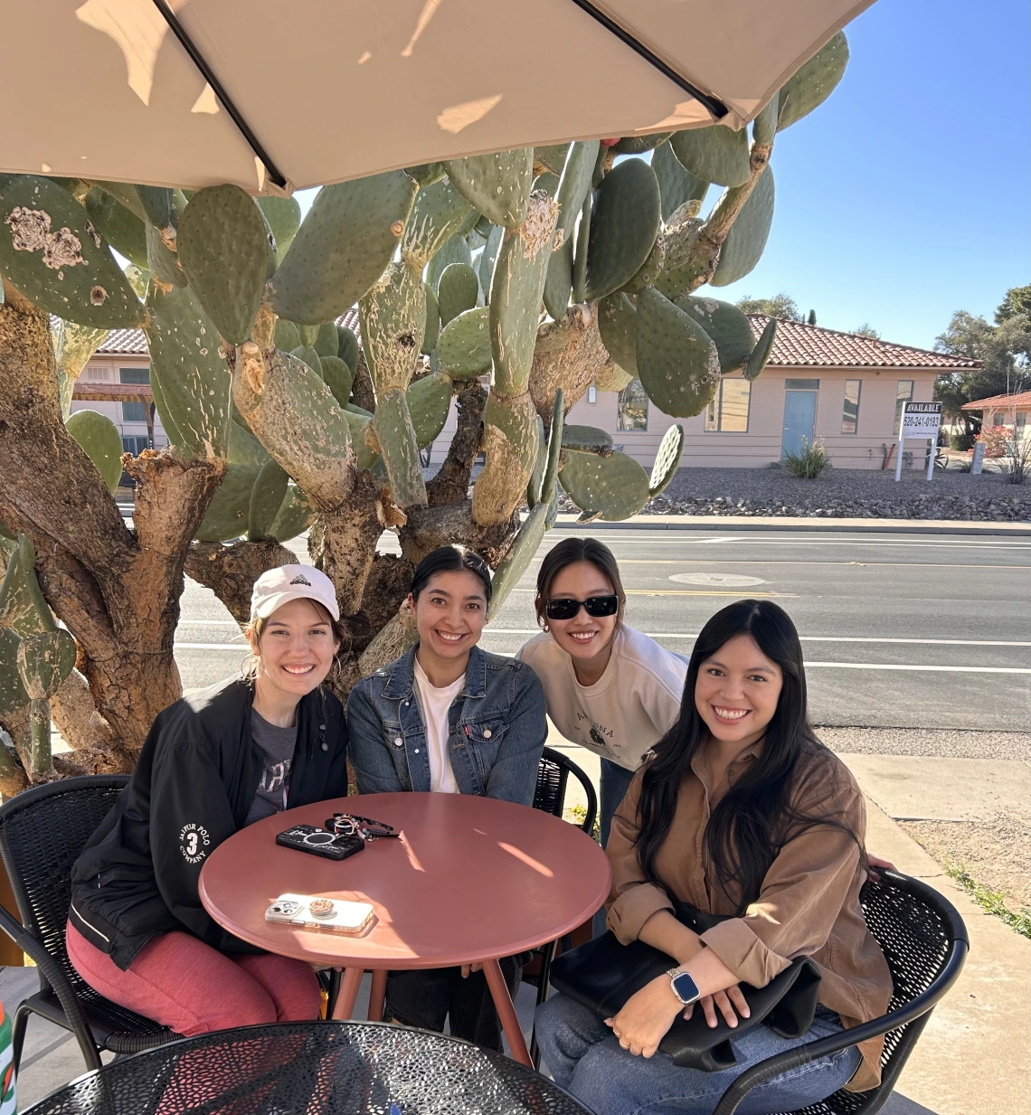 Insomnia Lab members, Kelly, Karla, and Hatty at Writing Club!